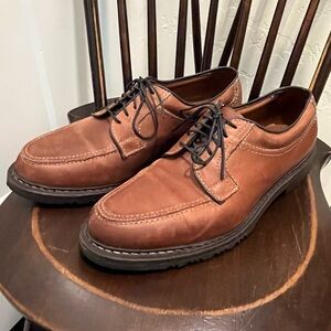 Allen Edmonds Wilbert Split Toe Derby Dress Shoes Brown Mens Size 8.5 D